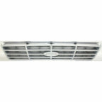 Front Grille Assembly For 1982-1986 FORD F-150 PICKUP Silver And Black FO1200117
