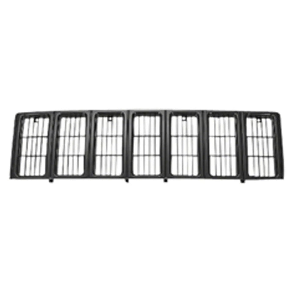 Front Grille Assembly For 1997-2001 Jeep Cherokee Black Plastic 5EM65DX8 CH1200209