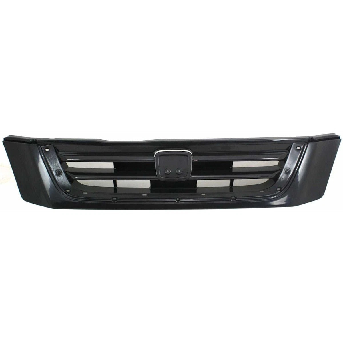 Front Grille For 1997-2001 Honda CR-V Black Plastic Molding HO1200138