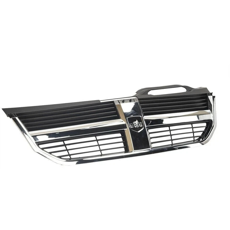 Front Grille For 2009-2010 Dodge Journey Plastic Black and Chrome NEW CH1200330