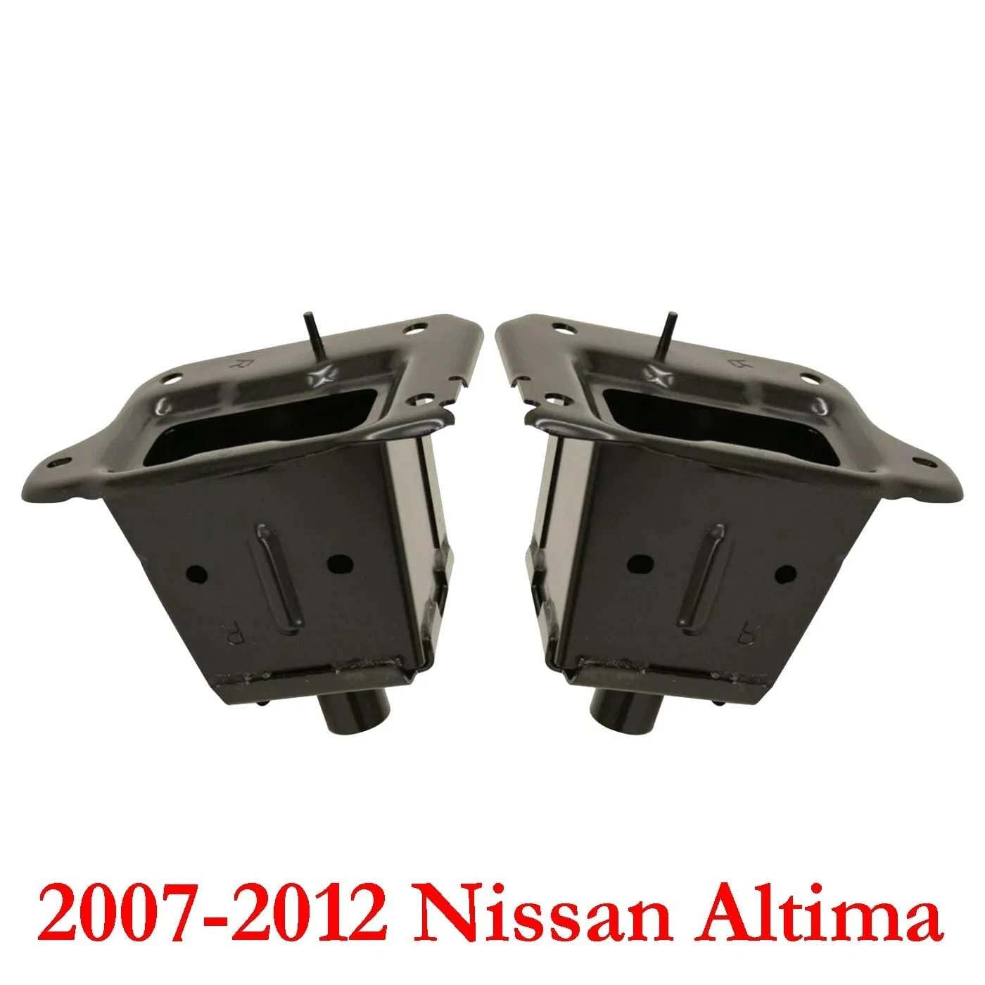 Front Left & Right For 2007-2012 Nissan Altima Bumper Bracket Side Set 2pcs NI1067132, NI1066132