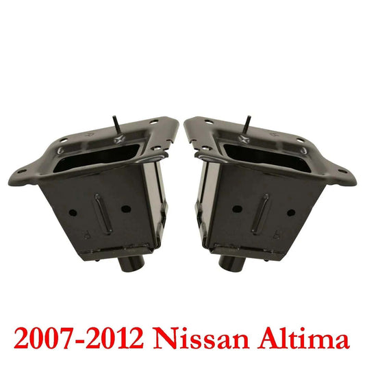 Front Left & Right For 2007-2012 Nissan Altima Bumper Bracket Side Set 2pcs NI1067132, NI1066132