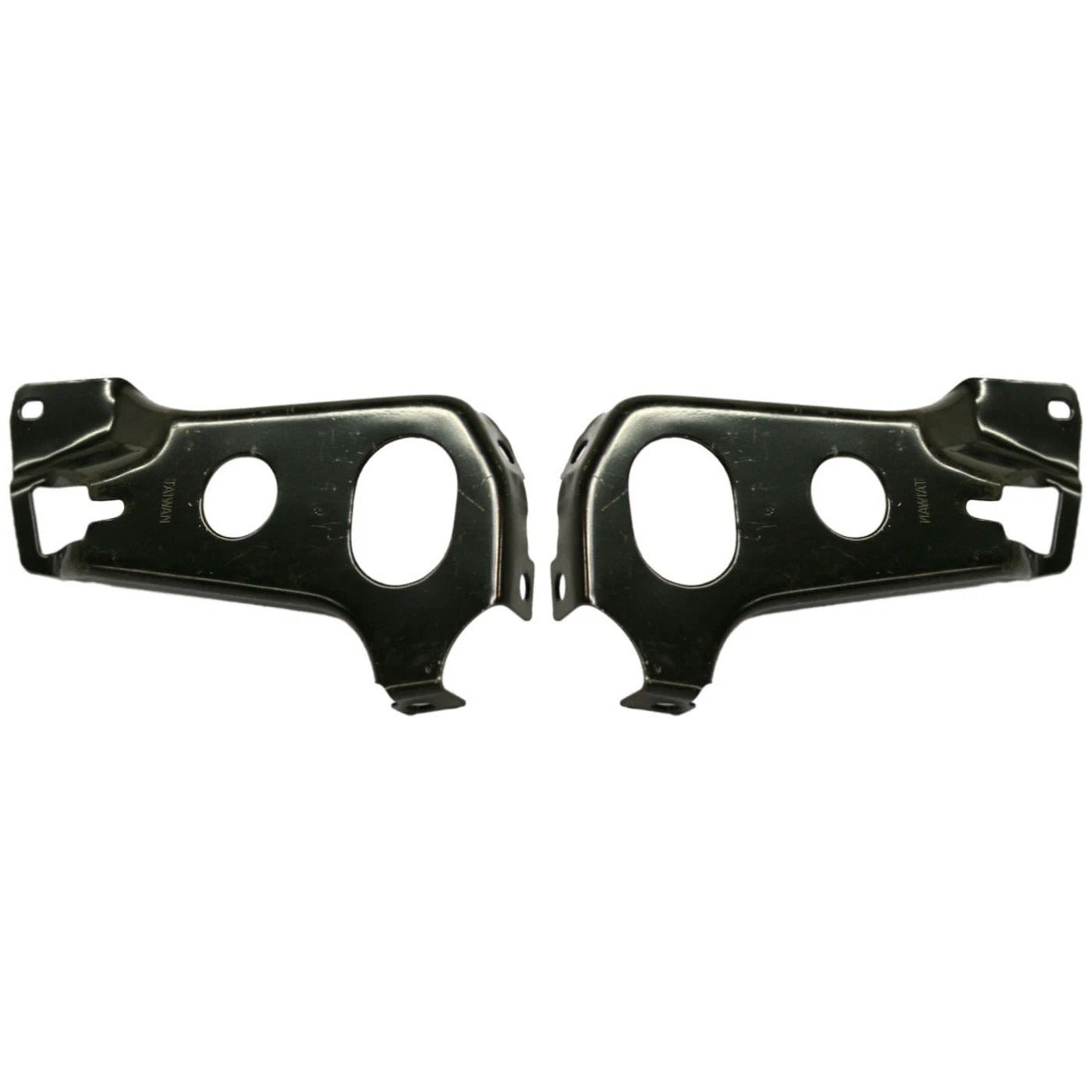 Front Left & Right Side Set 2pcs Bumper Bracket For 1987-1992 Nissan D21 NI1067103, NI1066103