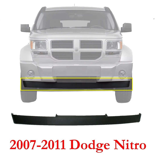 Front Lower Matte Black Air Dam For 2007-2011 Dodge Nitro CH1090134