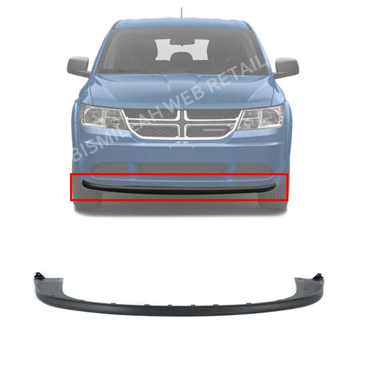 Front Lower Primed Air Dam Valance For 2009-2020 Dodge Journey CH1090139