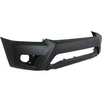 Front New Bumper Cover For 2012-2015 Toyota Tacoma Plastic Textured Black TO1000384