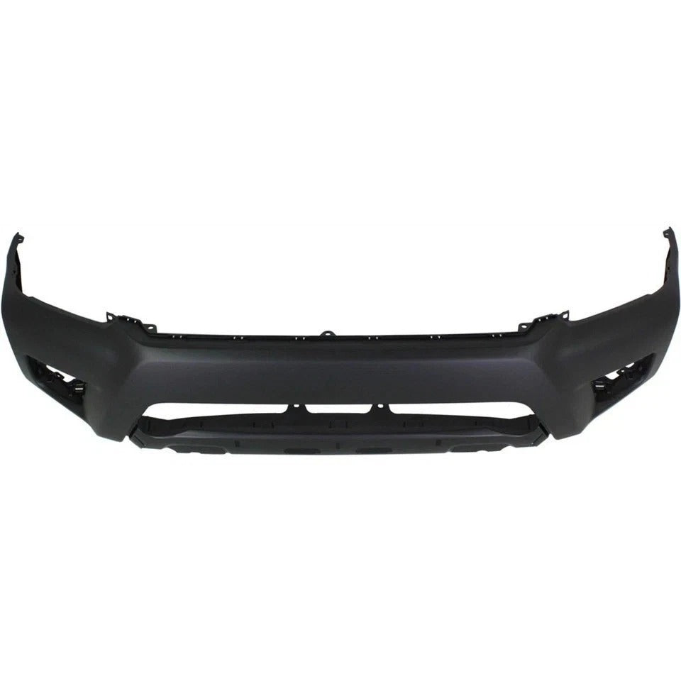 Front New Bumper Cover For 2012-2015 Toyota Tacoma Plastic Textured Black TO1000384