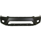 Front New Bumper Cover For 2012-2015 Toyota Tacoma Plastic Textured Black TO1000384