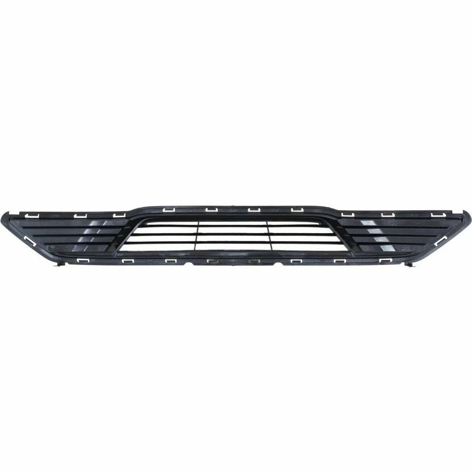 Front New Bumper Grille Textured Dark Gray For 2013-2019 Ford Taurus Plastic FO1036155