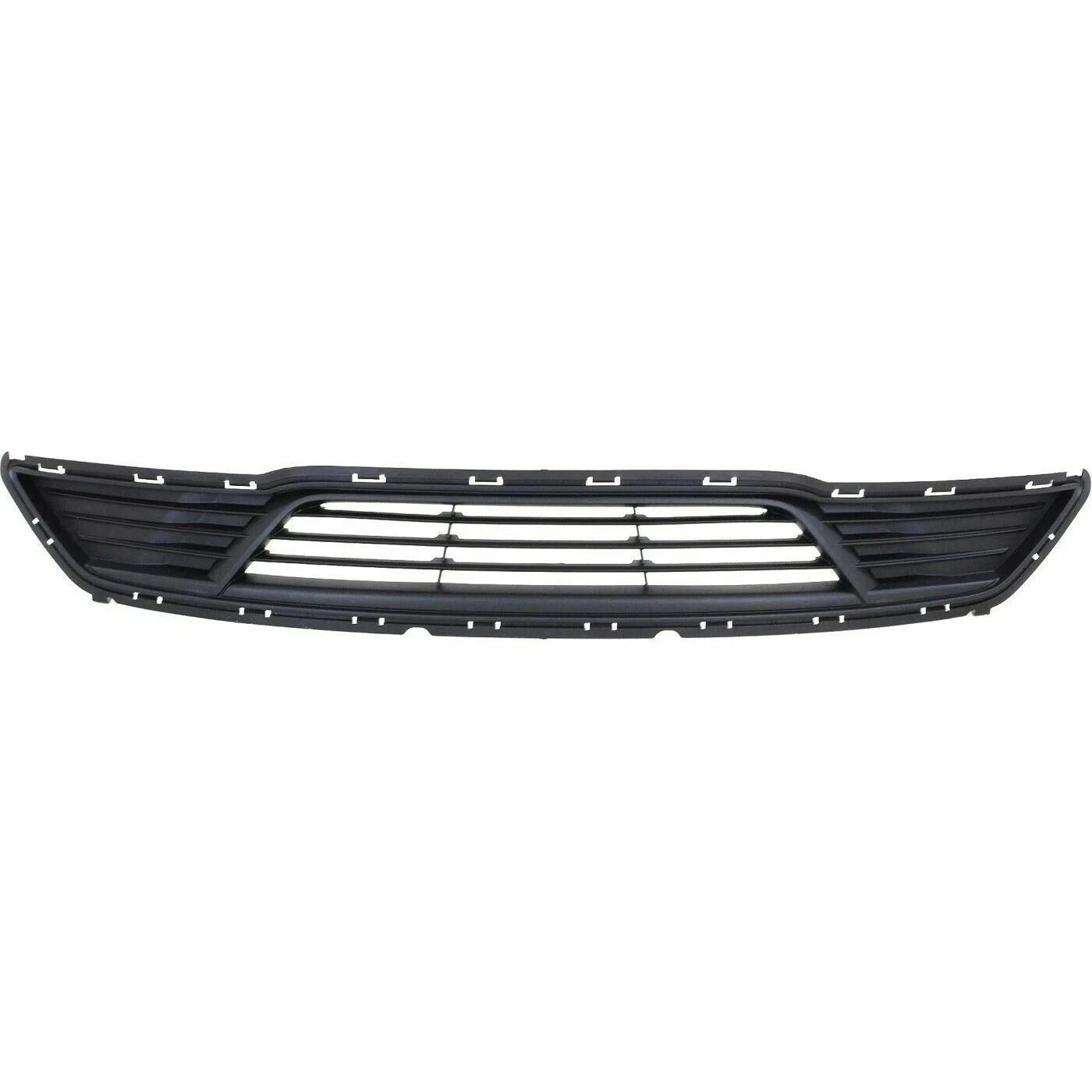 Front New Bumper Grille Textured Dark Gray For 2013-2019 Ford Taurus Plastic FO1036155