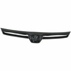 Front New Grille Coupe For 2006 2007 2008 Honda Civic Black Plastic HO1200174