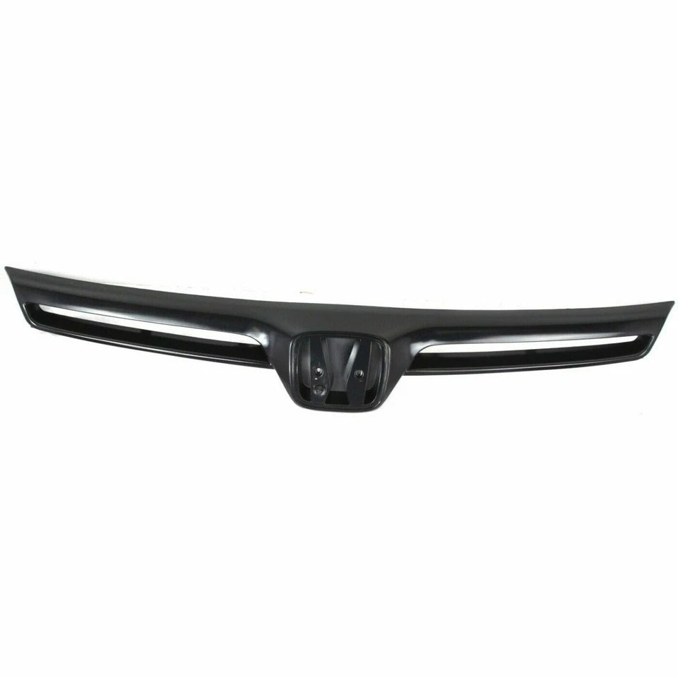 Front New Grille Coupe For 2006 2007 2008 Honda Civic Black Plastic HO1200174