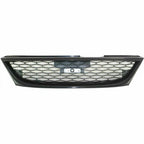 Front New Grille Textured Dark Gray Shell For 1998-1999 Nissan Sentra NI1200182