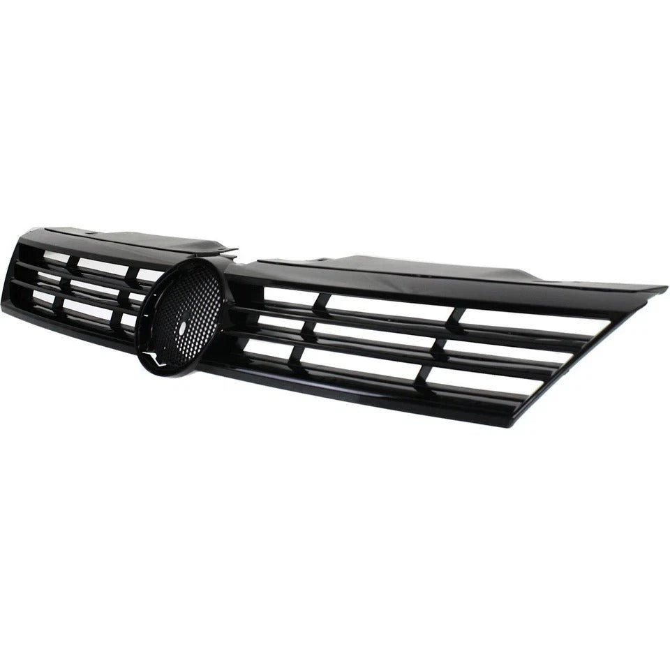 Grille Assembly 2011-2014 Volkswagen Jetta Black Shell and Insert Fits New Front VW1200151