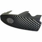 Grille Assembly For 2004-2007 Ford Taurus Front Textured Gray Plastic