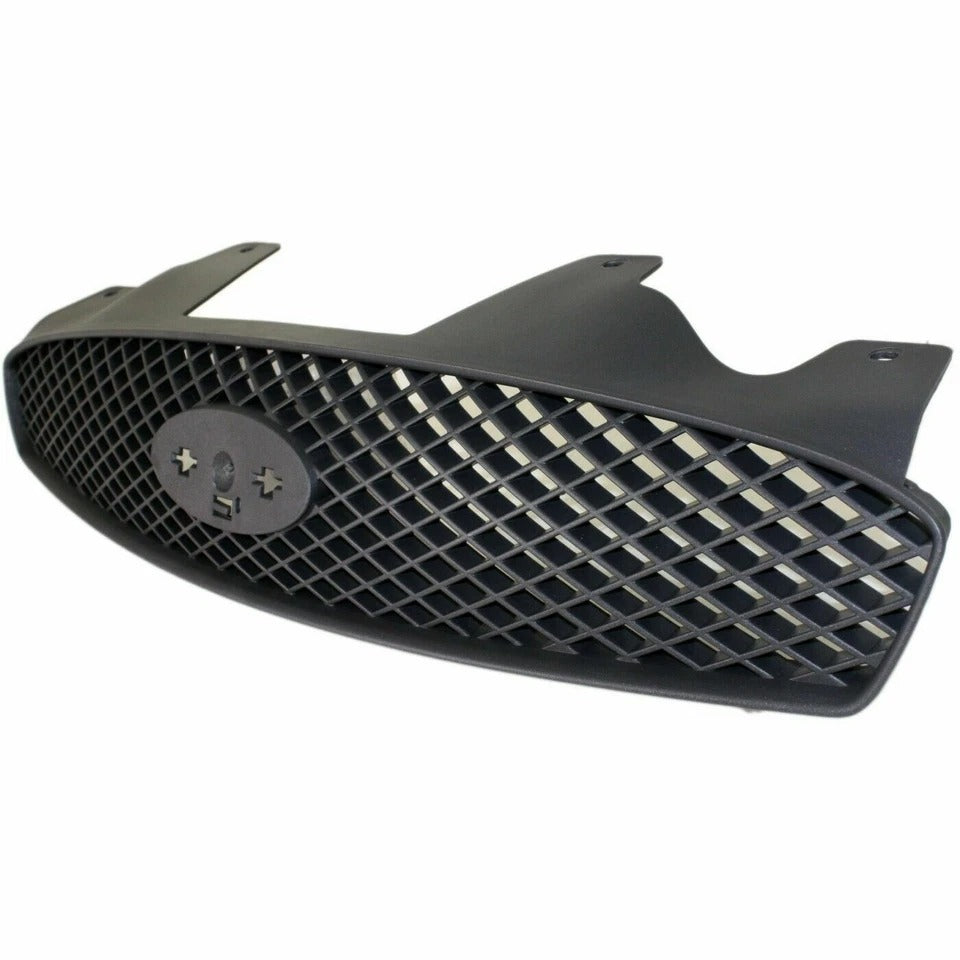 Grille Assembly For 2004-2007 Ford Taurus Front Textured Gray Plastic