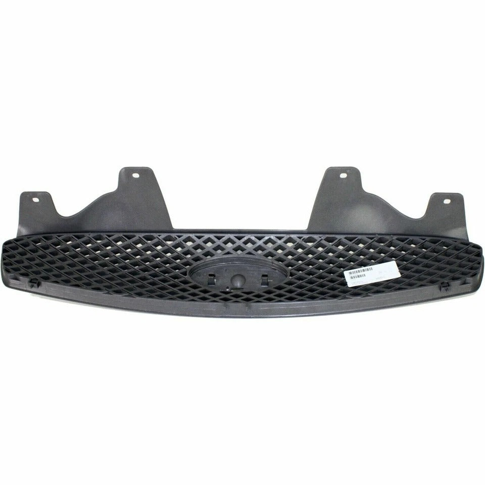 Grille Assembly For 2004-2007 Ford Taurus Front Textured Gray Plastic