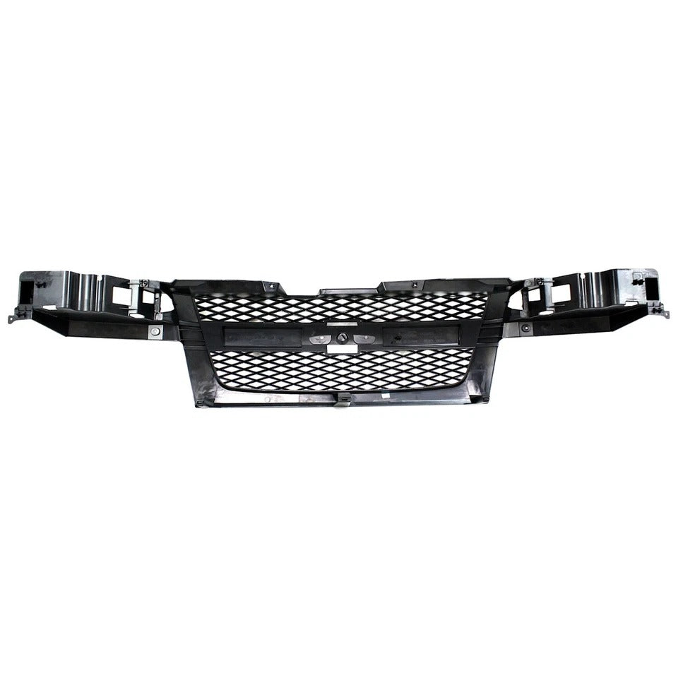 Grille Assembly For 2004-2012 Chevrolet Colorado With Emblem Provision Dark Gray