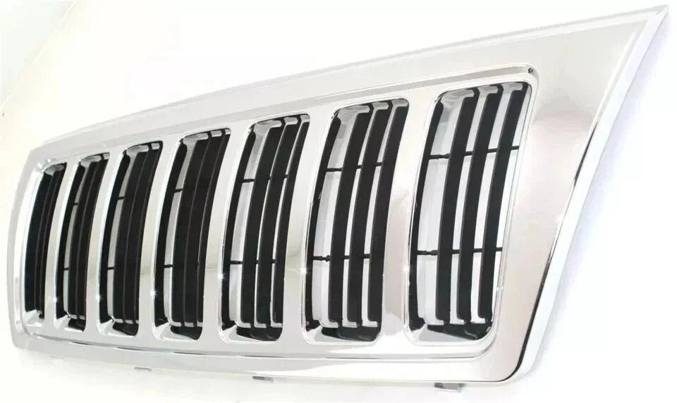 Grille Assembly For 2004 Jeep Grand Cherokee Chrome & Black Insert Front CH1200298
