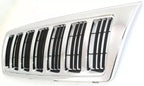 Grille Assembly For 2004 Jeep Grand Cherokee Chrome & Black Insert Front CH1200298
