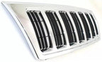 Grille Assembly For 2004 Jeep Grand Cherokee Chrome & Black Insert Front CH1200298