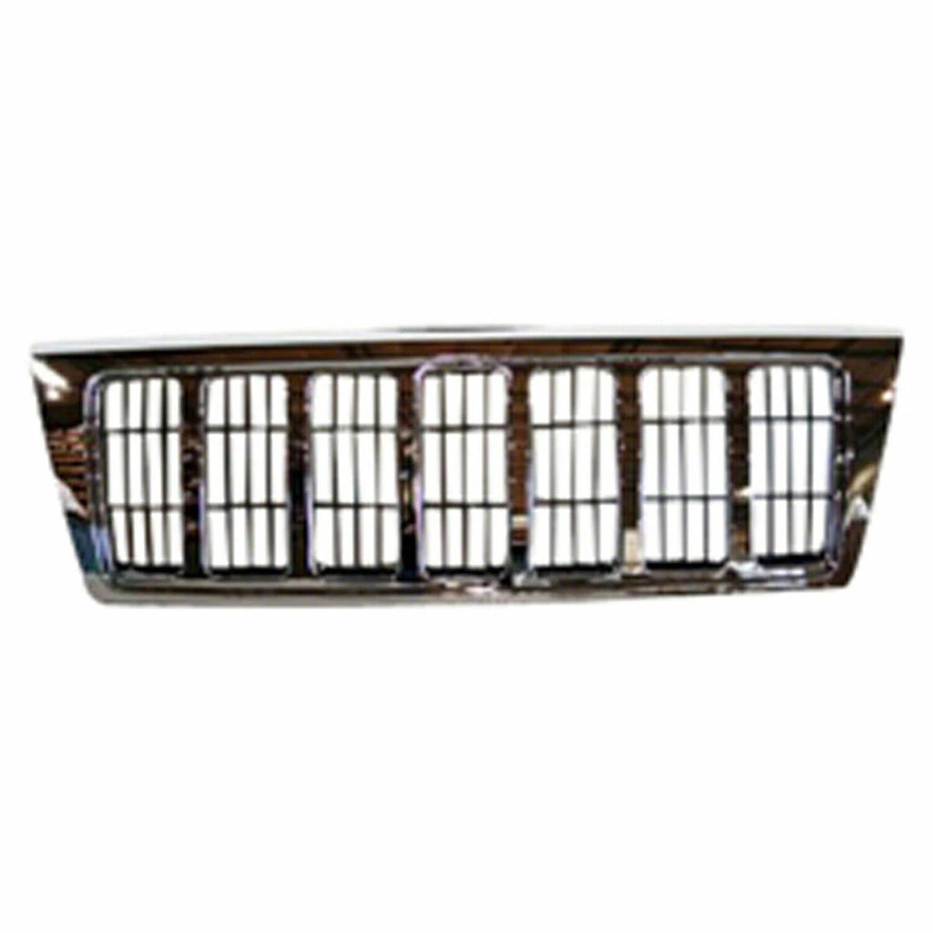 Grille Assembly For 2004 Jeep Grand Cherokee Chrome & Black Insert Front CH1200298