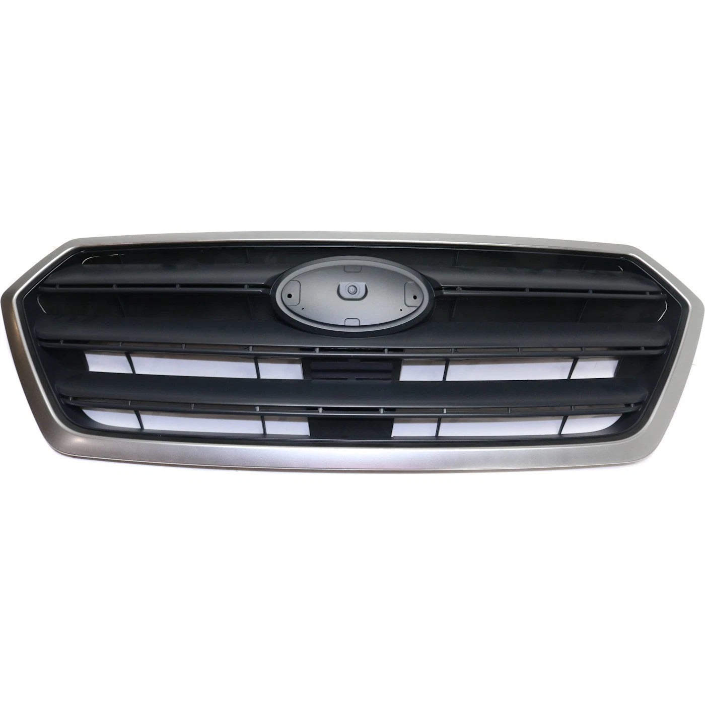 Grille Assembly For 2015 2016 2017 Subaru Legacy Textured Gray Shell and Insert