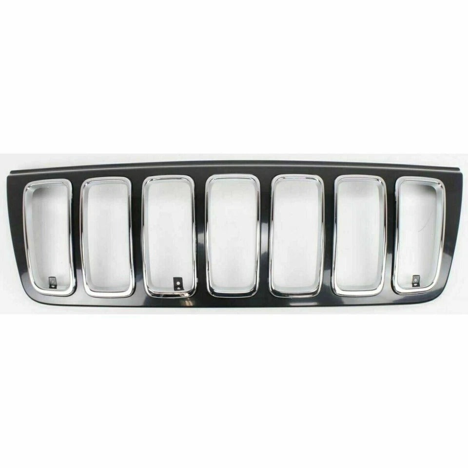 Grille Assembly Front For 2001-2003 JEEP GRAND CHEROKEE Black Plastic 5GL79DX8AA CH1200265