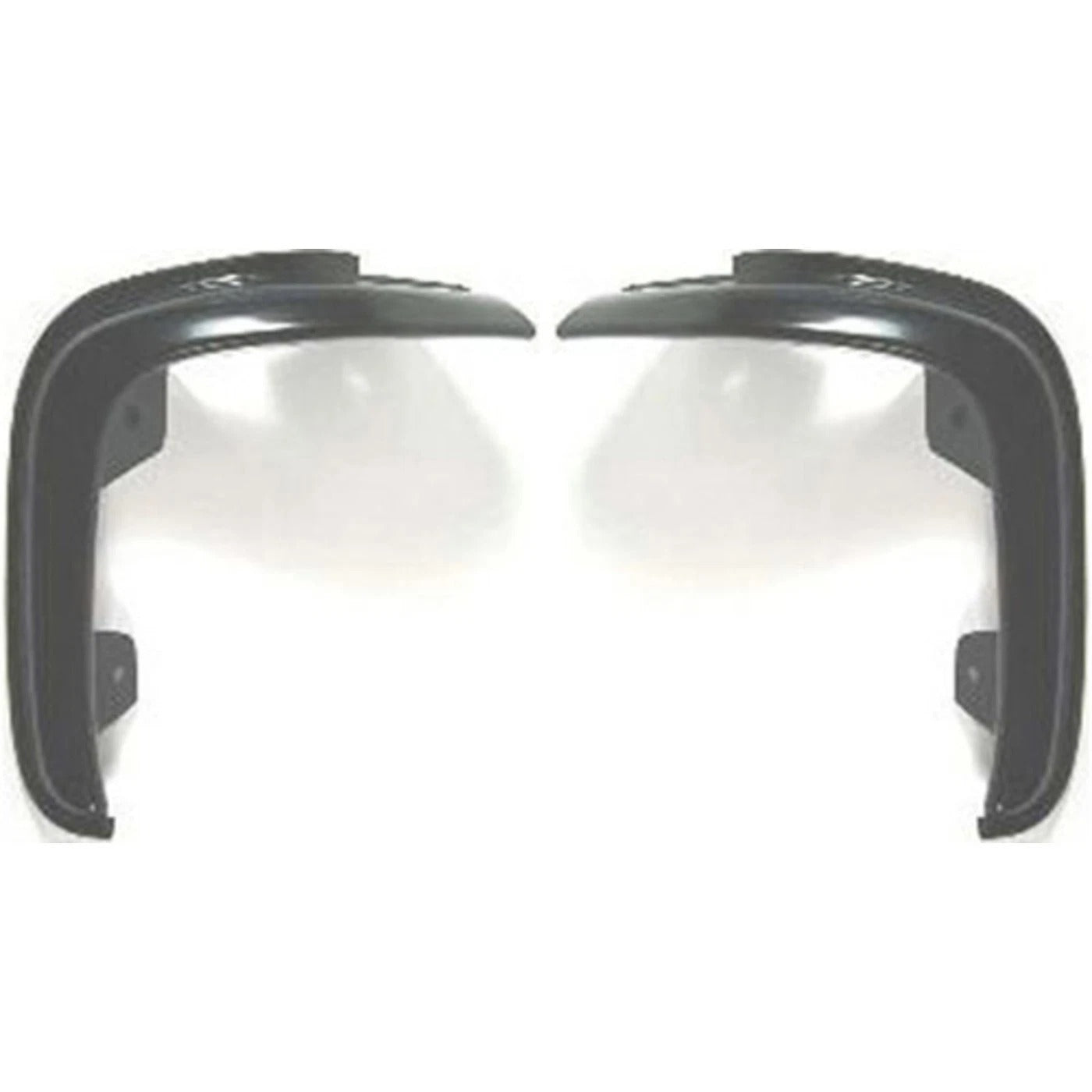 Grille Extension For 95-97 Ford Ranger Set of 2 Left & Right Side Black Plastic