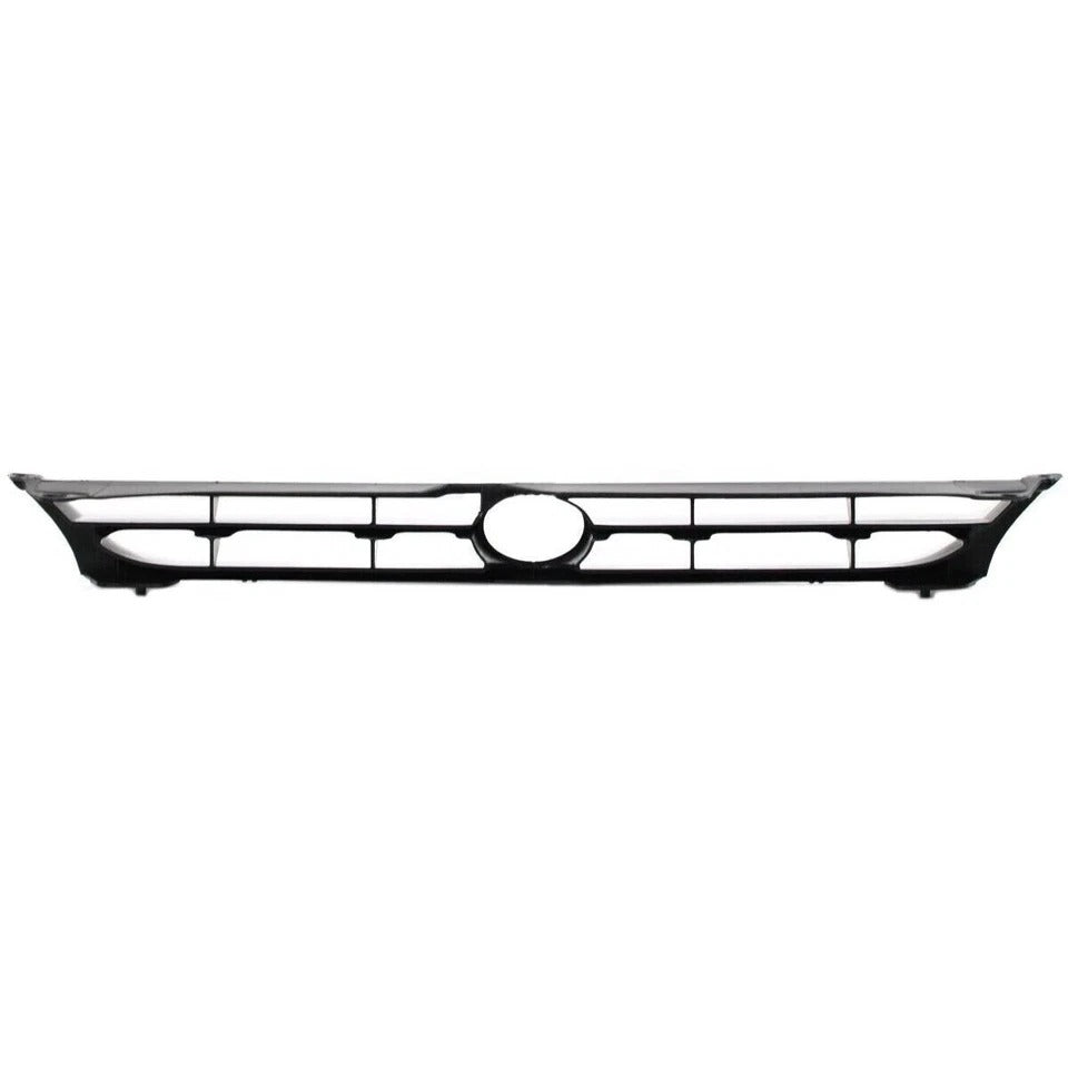 Grille For 1995-1996 Toyota Camry Black Plastic 4Cyl 6Cyl SE LE XLE DX Front TO1200188