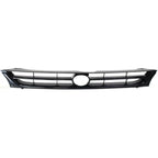 Grille For 1995-1996 Toyota Camry Black Plastic 4Cyl 6Cyl SE LE XLE DX Front TO1200188