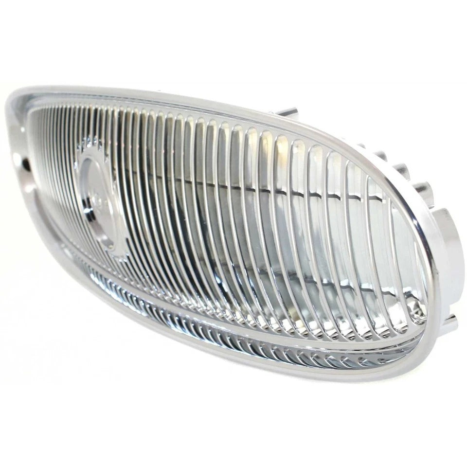 Grille For 2000-2005 Buick LeSabre Chrome Plastic