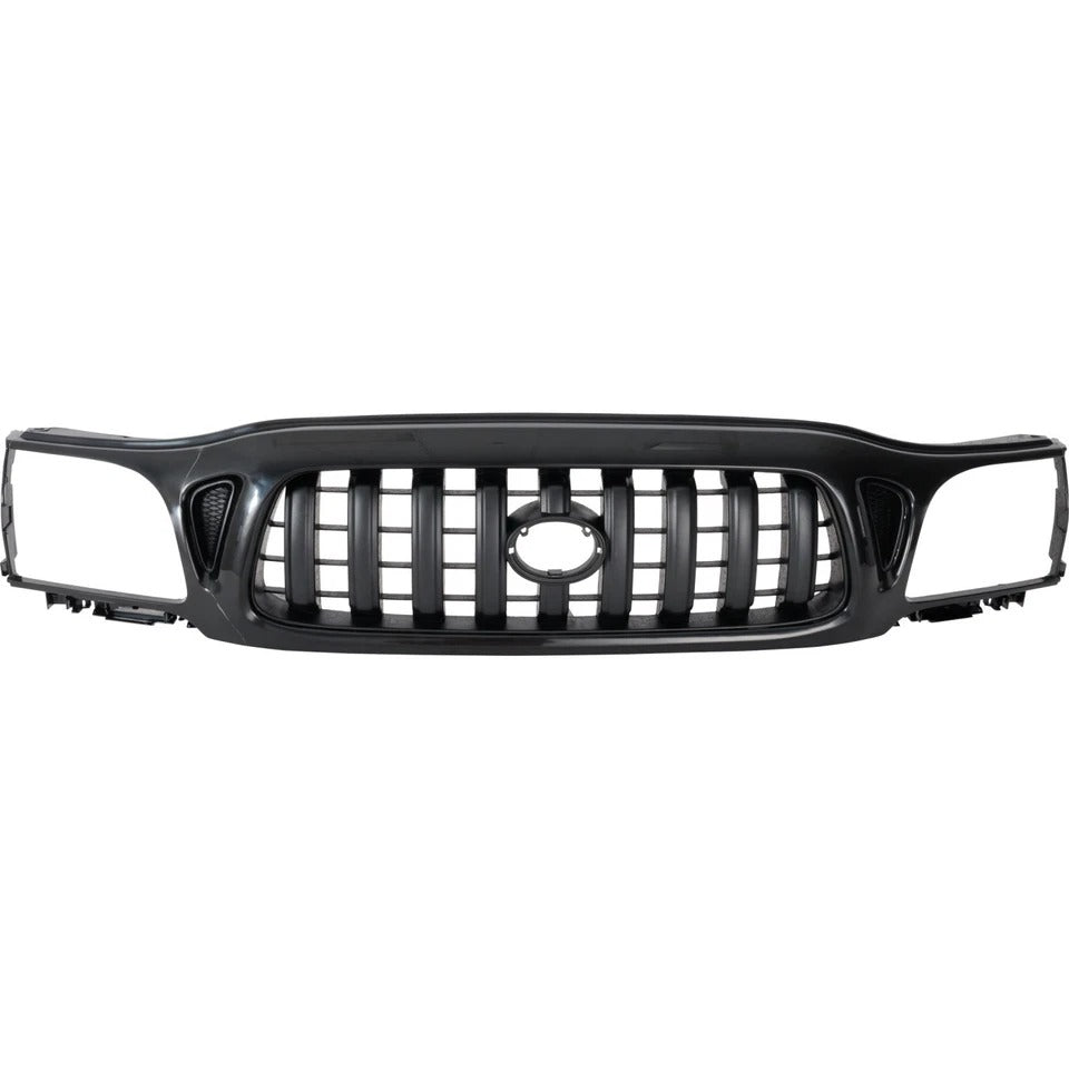 Grille For 2001-2004 Toyota Tacoma Textured Black Plastic