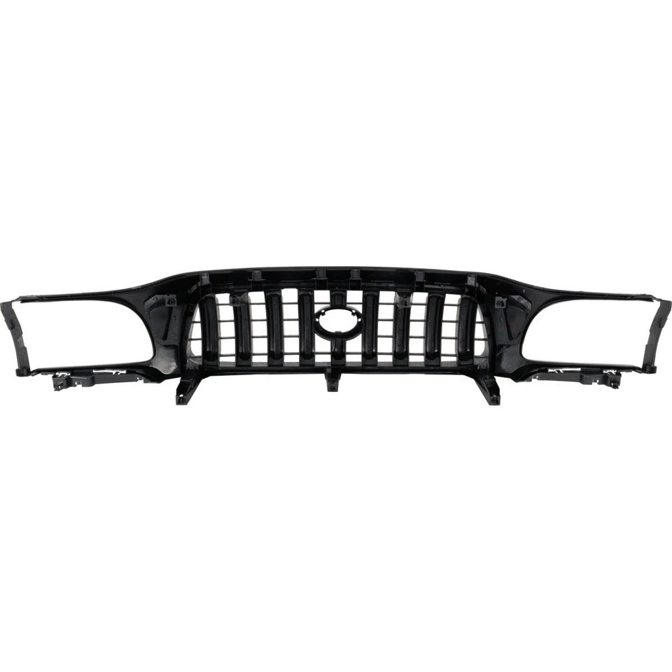 Grille For 2001-2004 Toyota Tacoma Textured Black Plastic