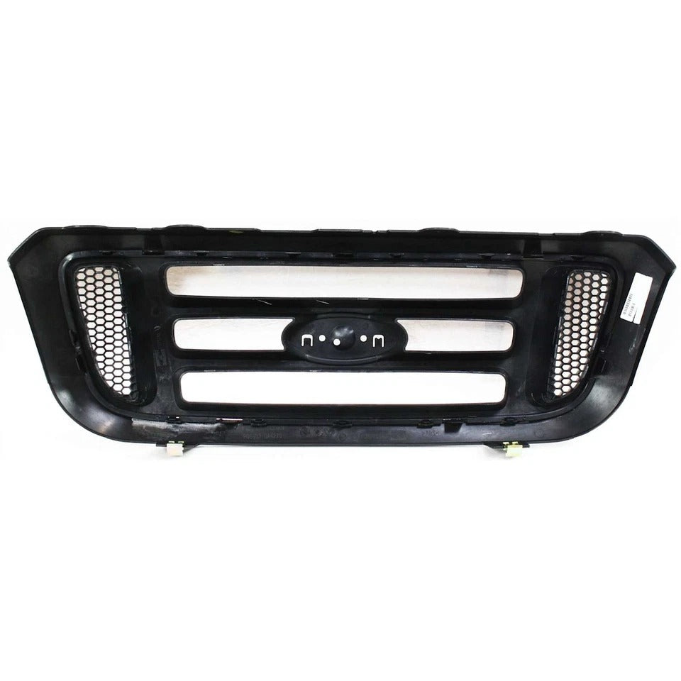 Grille For 2004-2005 Ford Ranger Black Plastic