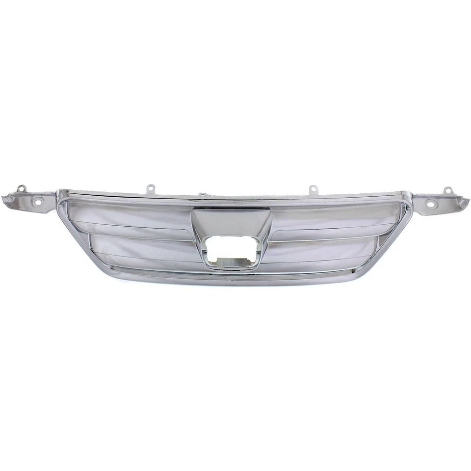Grille For 2005-2006 Honda CR-V Chrome Shell and Insert Japan Built Vehicle