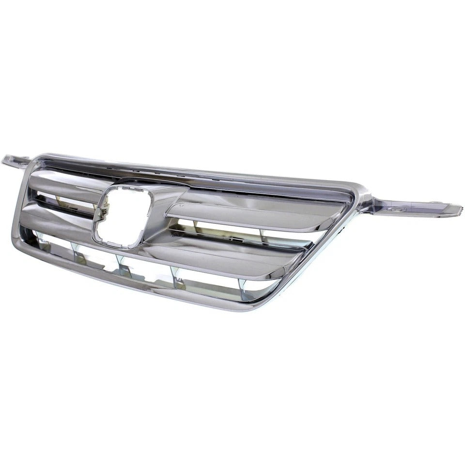 Grille For 2005-2006 Honda CR-V Chrome Shell and Insert Japan Built Vehicle
