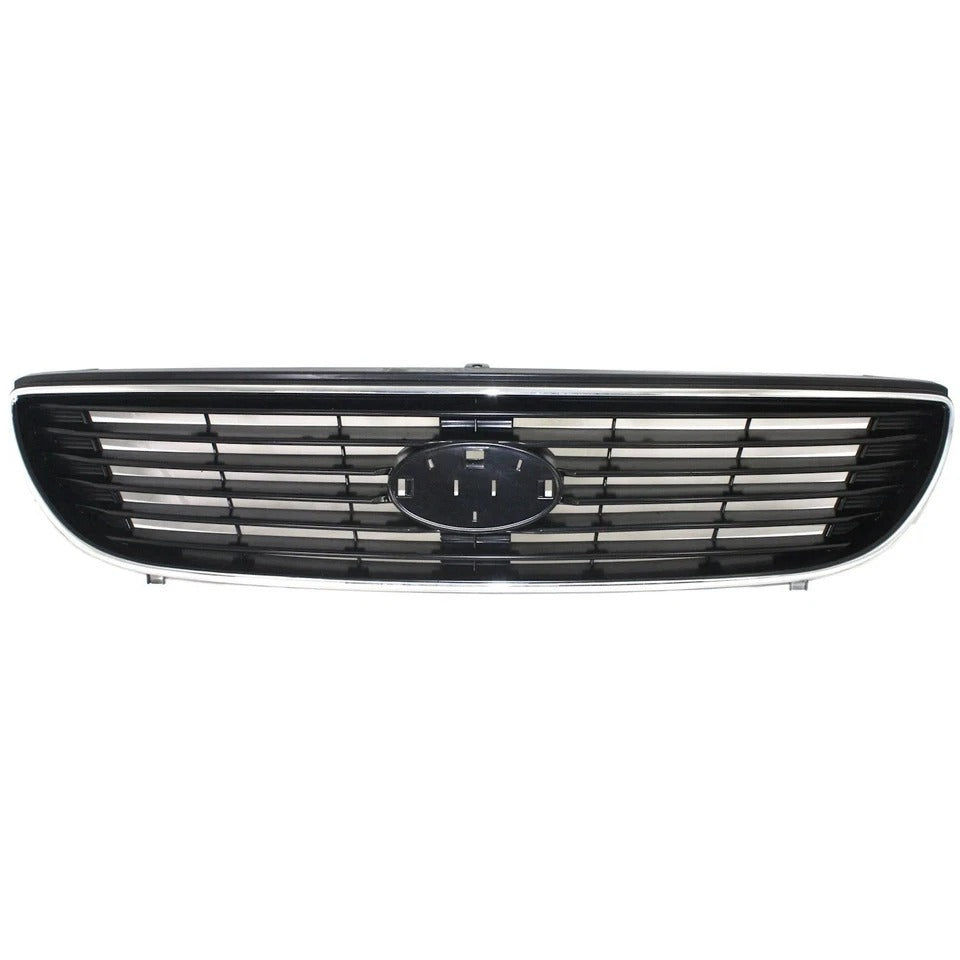 Grille For 2006-2008 Kia Optima Magentis Chrome & Black Plastic 863502G100