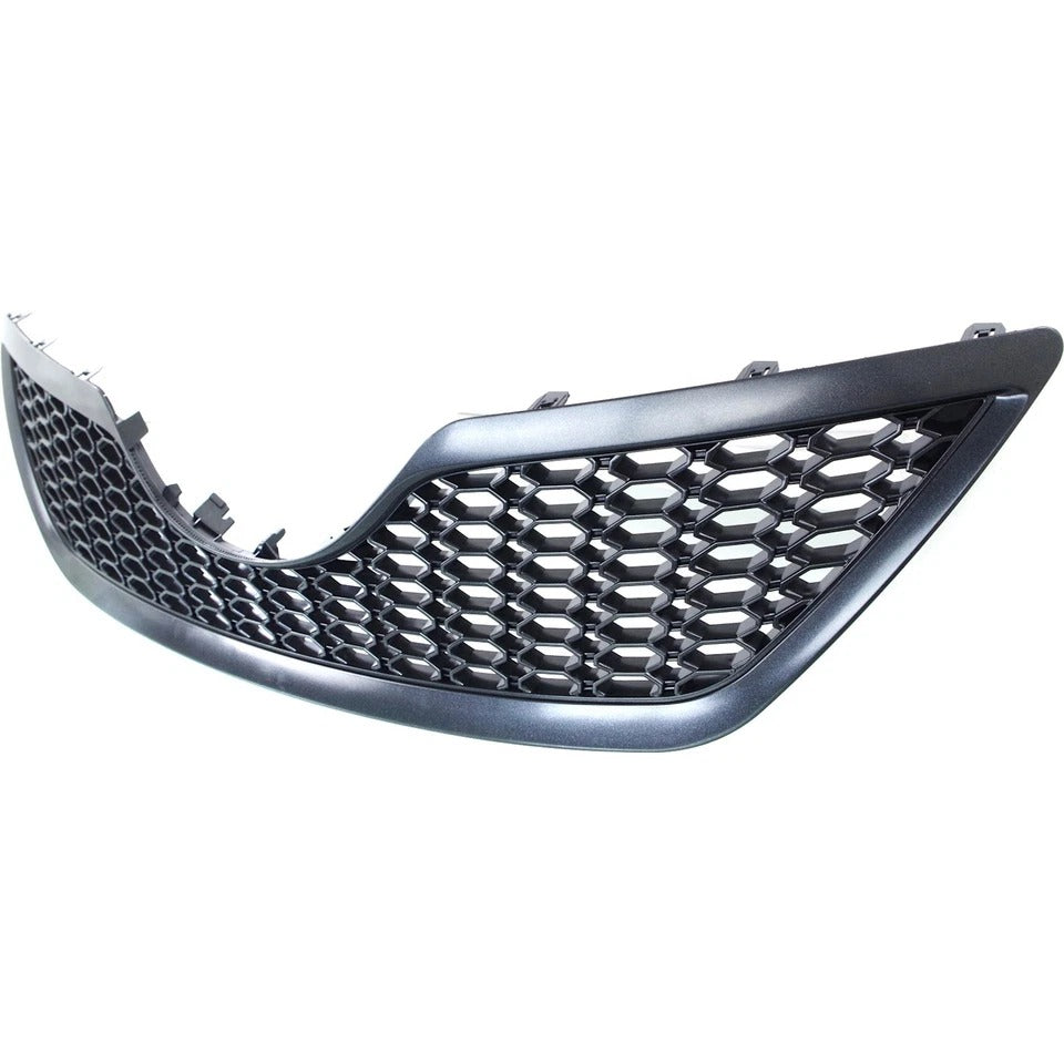 Grille For 2007-2009 Toyota Camry SE Model Black Plastic