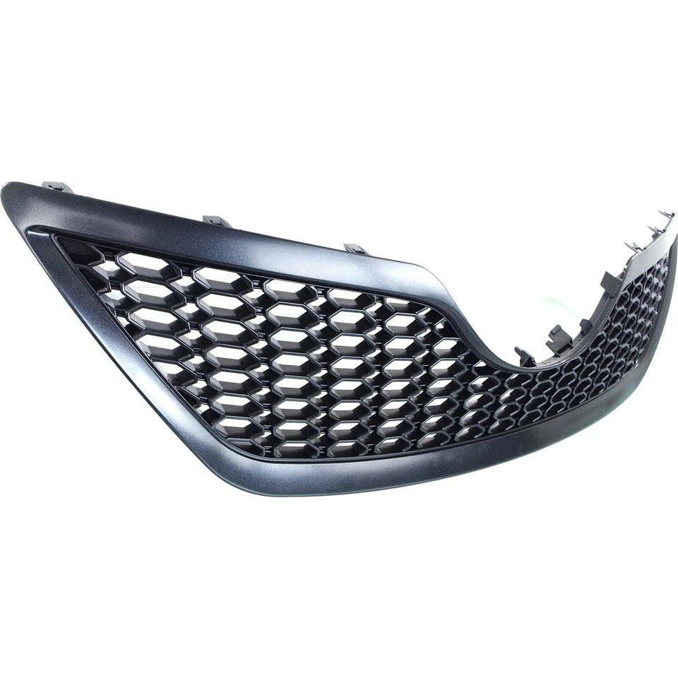 Grille For 2007-2009 Toyota Camry SE Model Black Plastic