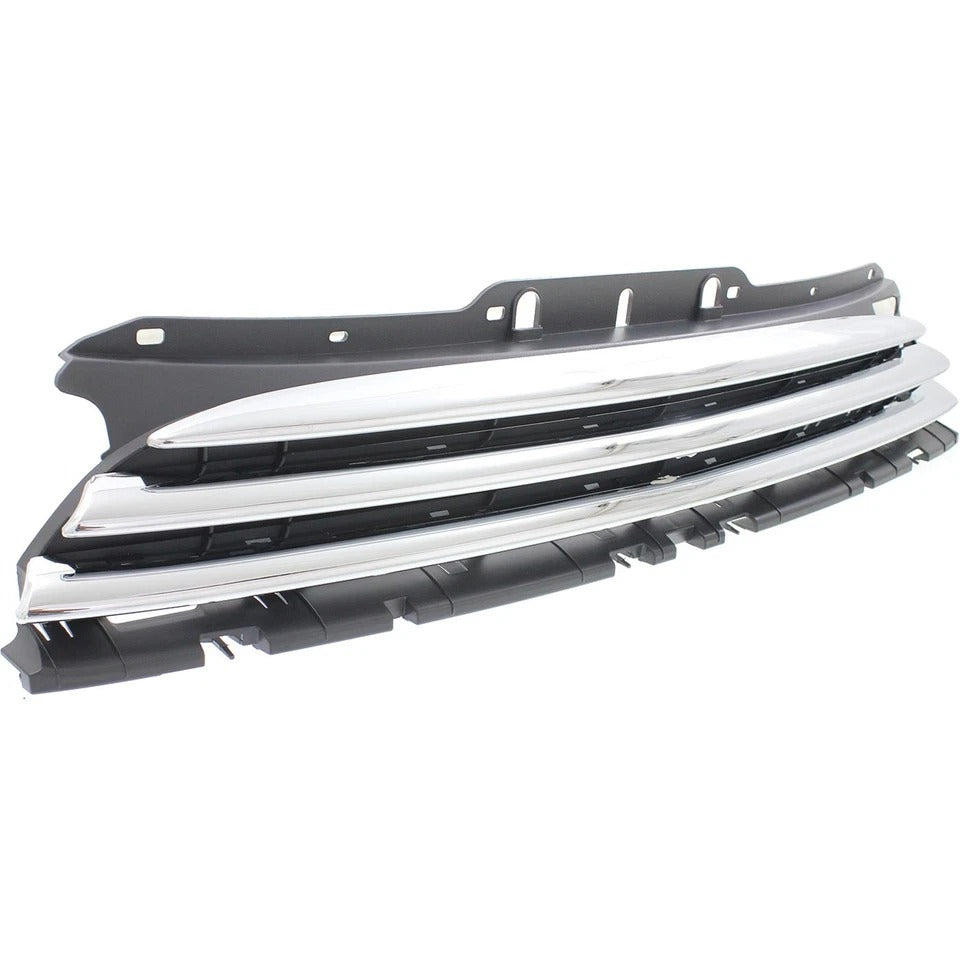 Grille For 2007-2010 Mini Cooper Textured Black Plastic