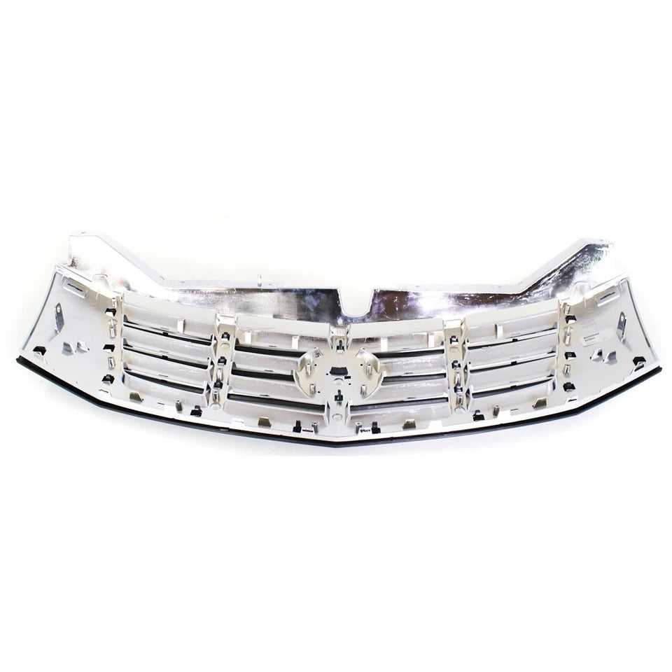 Grille For 2007-2014 Cadillac Escalade Escalade ESV Black Shell w Chrome Insert