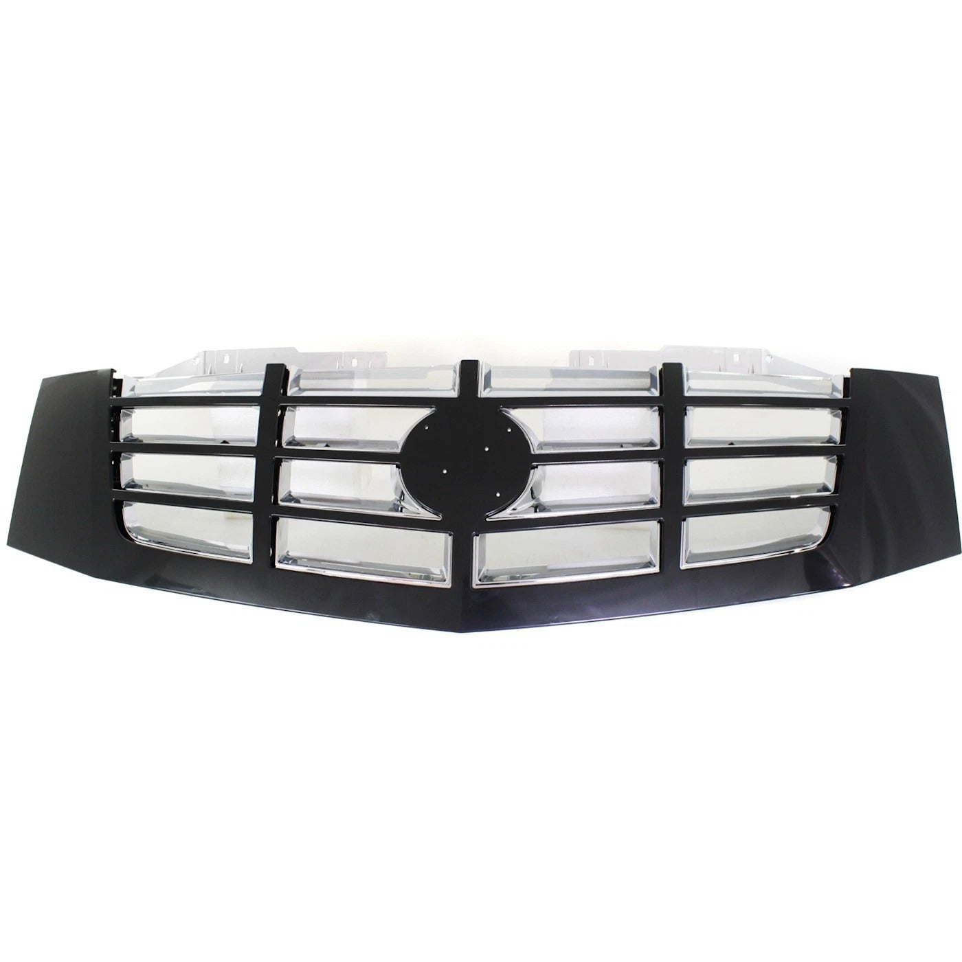 Grille For 2007-2014 Cadillac Escalade Escalade ESV Black Shell w Chrome Insert