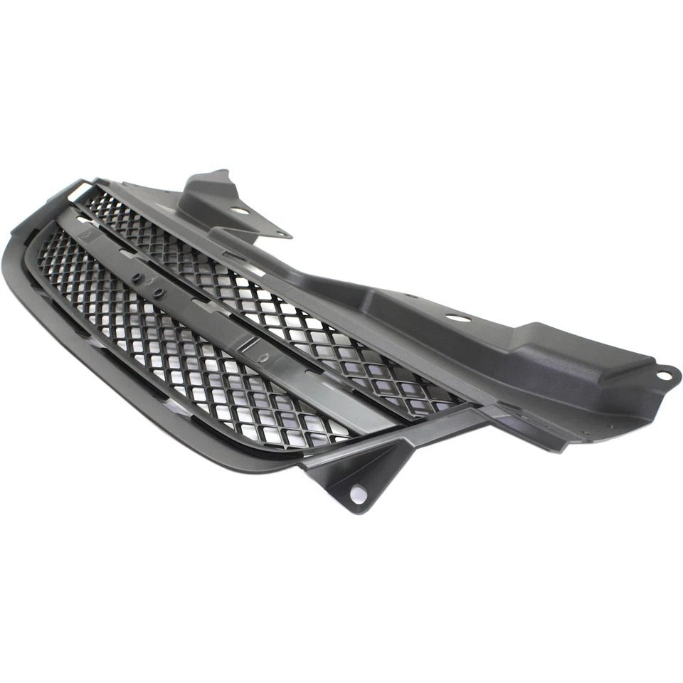 Grille For 2008-2010 Chevrolet Cobalt Textured Gray Plastic