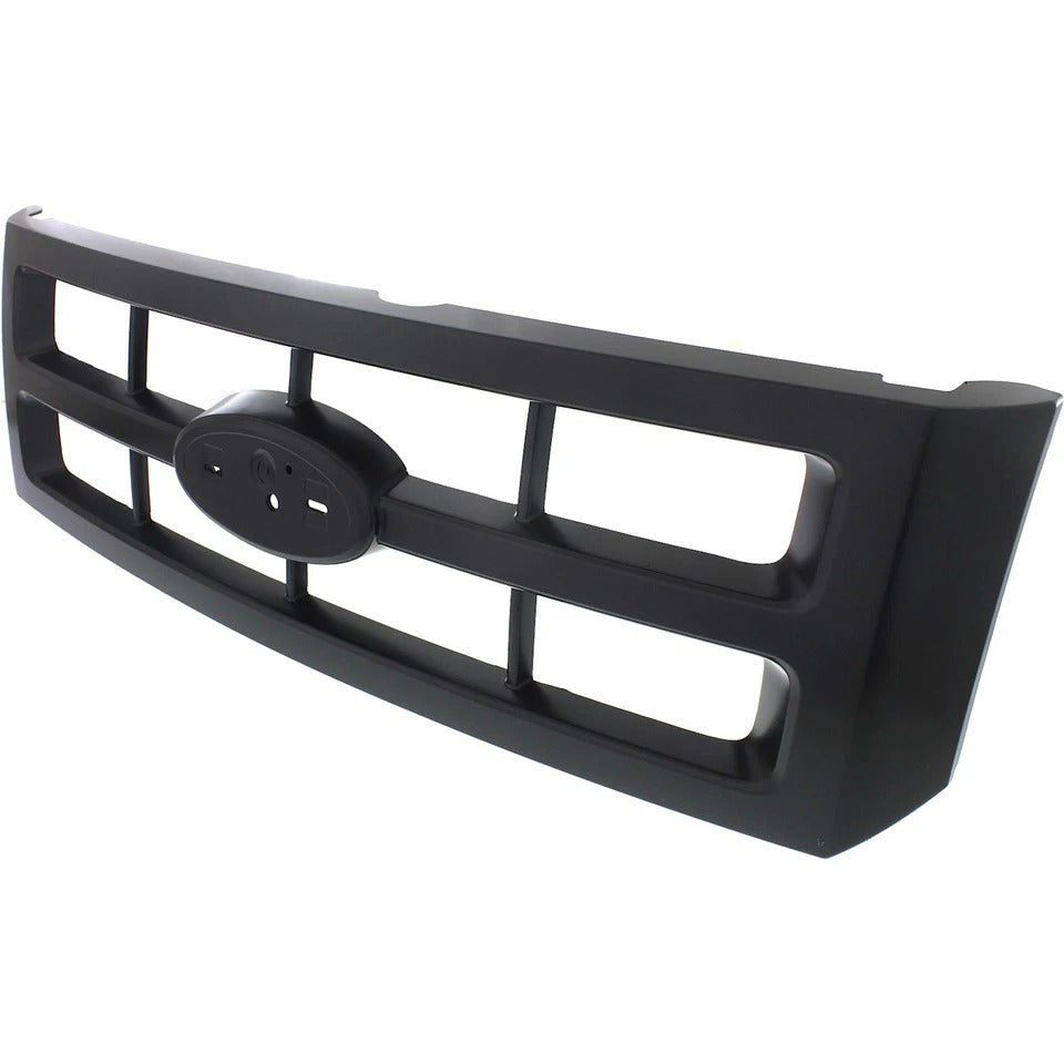 Grille For 2008-2012 Ford Escape Black Plastic