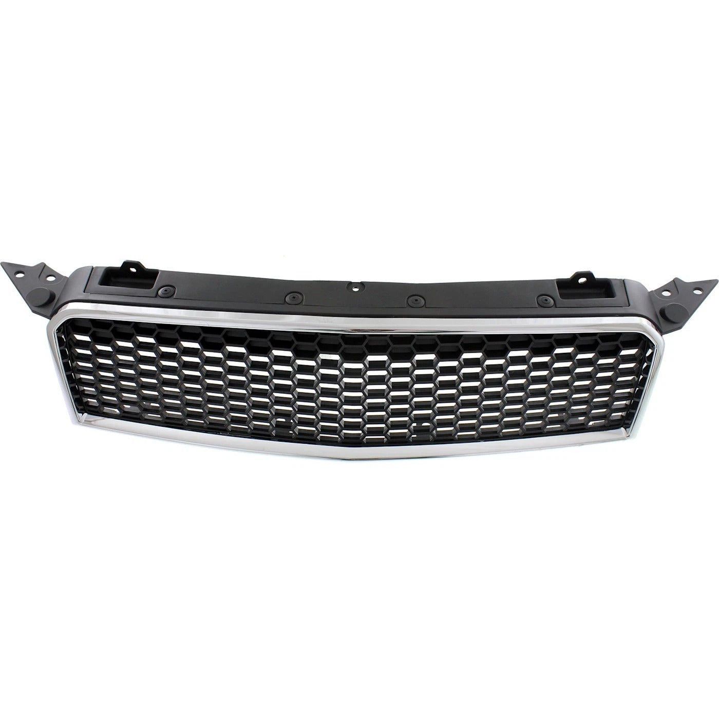 Grille For 2009-2011 Chevrolet Aveo5 Chrome Shell With Textured Black Insert