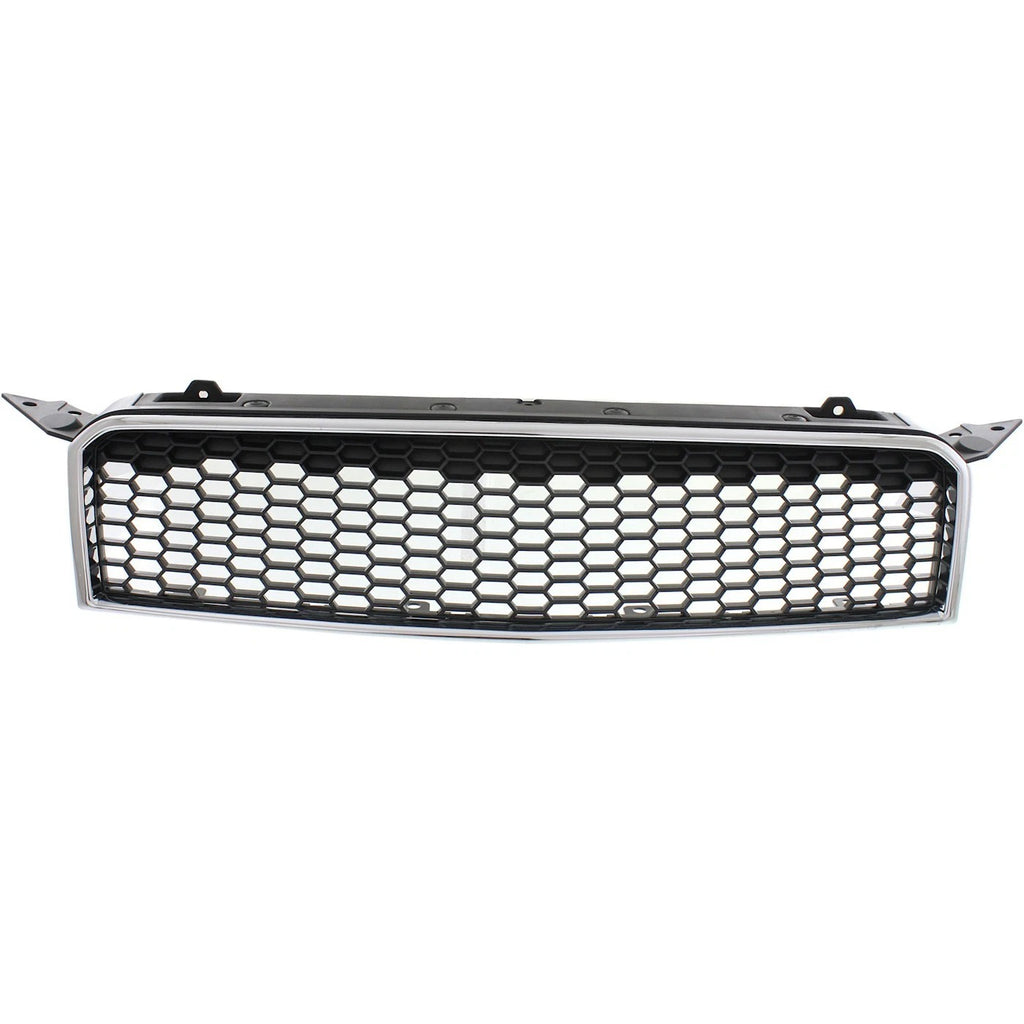 Grille For 2009-2011 Chevrolet Aveo5 Chrome Shell With Textured Black Insert
