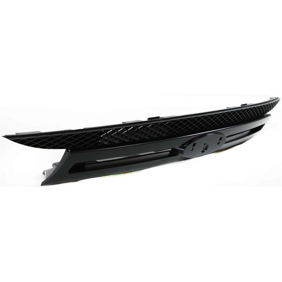 Grille For 2009-2011 Ford Focus Textured Black Plastic