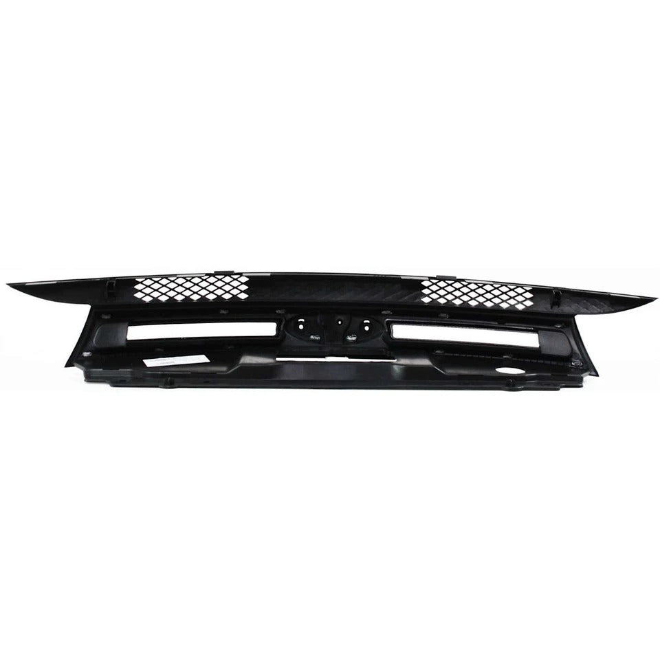 Grille For 2009-2011 Ford Focus Textured Black Plastic