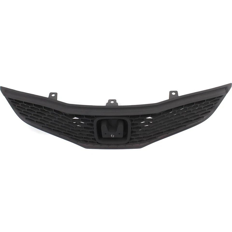 Grille For 2009-2013 Honda Fit Textured Black Plastic
